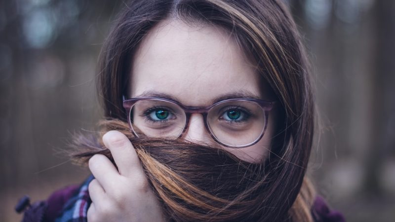 Portrait in the woods